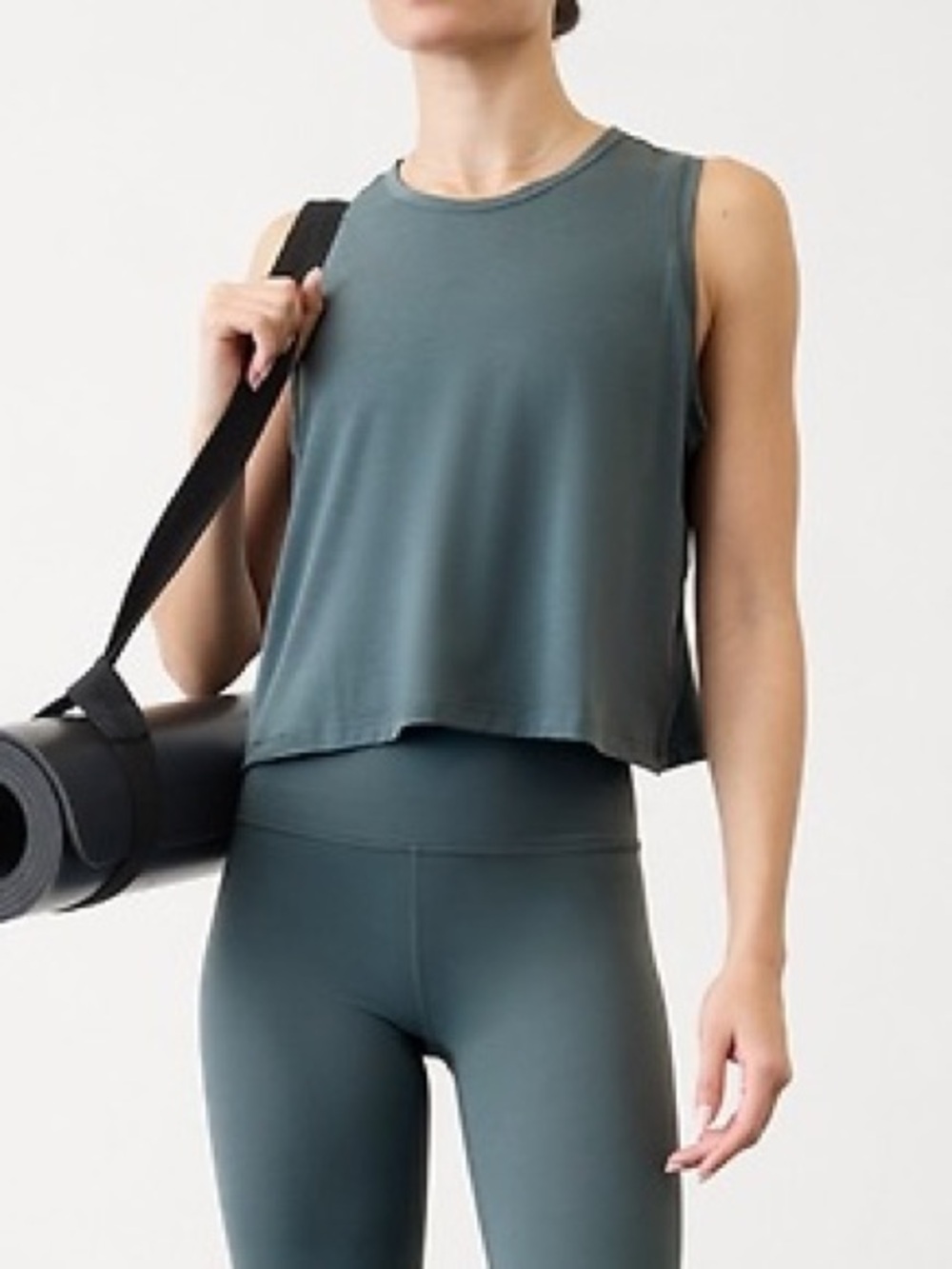 Athleta Blue-Grey With Ease Performance Muscle Tank, XS (sold out in stores)